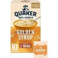 Quaker Oat So Simple Golden Syrup Porridge Sachets 10x36g