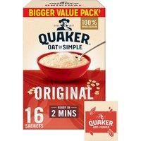 Quaker Oat So Simple Original Porridge Sachets 16x27g