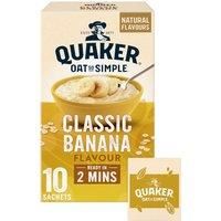 Quaker Oat So Simple Classic Banana Porridge Sachets 10x34.8g