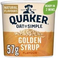 Quaker Oat So Simple Golden Syrup Porridge Pot 57g