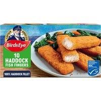 Birds Eye 10 Haddock Fish Fingers 280g