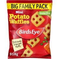 Birds Eye Mini Potato Waffles 918g