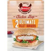 Birds Eye 2 Chicken Shop Ultimate Fillet Burgers 227g