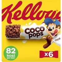 Kellogg's Coco Pops Breakfast Cereal Bars 6 x 20g