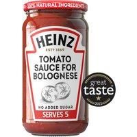 Heinz Tomato Sauce For Bolognese Pasta Sauce 490G
