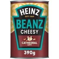 Heinz Cathedral City Cheesy Tinned Baked Beans 390g