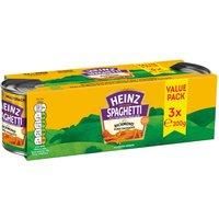Heinz Spaghetti Richmond Pork Sausages 3 x 200g