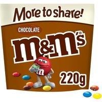 M&M's Chocolate More to Share Pouch Bag 220g