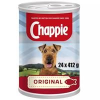 Chappie Original Complete Wet Pet Food for Adult Dogs, Easily Digestible, 412g