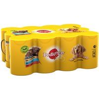 Pedigree Adult Selection Multipack 12 x 400g - Meat Selection in Gravy (Chicken, Lamb & Beef)