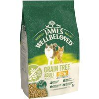 James Wellbeloved Grain Free 1-7 Years Adult Dry Cat Food Rich in Turkey 4kg