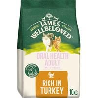 James Wellbeloved Adult Cat Oral Health Hypoallergenic Turkey & Rice - 10kg