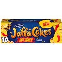 McVitie/'s Jaffa Cakes, Hot Honey Flavour, 10 Fiery Biscuits, 110 g (Pack of 1)