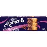McVitie's Moments Milk Chocolate Dipped Shortcake 150g