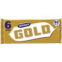 McVitie's Gold 6 Bars 106g