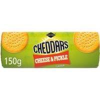 Jacob's Cheddars Cheese & Pickle Flavour Cheese Biscuits 150g