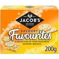 Jacob's Savoury Favourites Crackers Assortment 200g