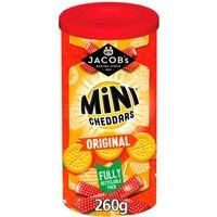 McVities Mini Cheddars Tub 260g