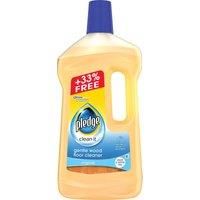 Pledge Expert Care Wood Floor Cleaner Original, No Streaks or Residue, Gently Cleans and Shines, 1L