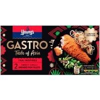 Young's Gastro Signature Breaded 2 Sweet Chilli Fish Fillets 270g