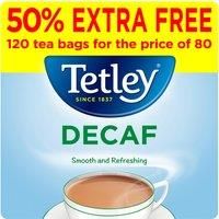 Tetley Decaf Tea Bags x120