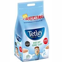 Tetley Decaf One Cup Tea Bags - 1x440