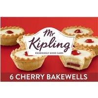 Mr Kipling 6 Cherry Bakewells