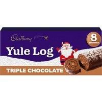 Cadbury Yule Log Triple Chocolate