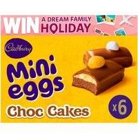 Cadbury 6 Mini Eggs Choc Cakes