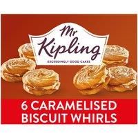 Mr. Kipling 6 Caramelised Biscuit Whirls