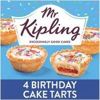 Mr Kipling 4 Birthday Cake Tarts
