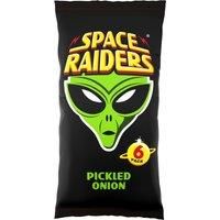 Space Raiders Pickled Onion Multipack Crisps 6 Pack
