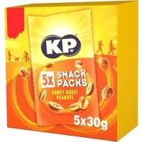 KP Honey Roast Peanuts Multipack 5 Pack