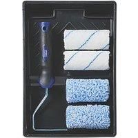 Harris Trade Emulsion & Gloss Micropoly 4" Roller Set, 6 Pieces