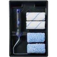 Harris Trade Emulsion & Gloss Micropoly 4" Roller Set, 6 Pieces