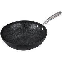 Prestige Scratch Guard 29cm Wok with Lid - Induction Suitable Non Stick Wok