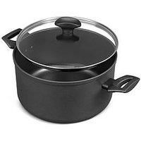 Prestige, 9x Tougher, Stockpot, Durable Cookware, Superior Dimpled Non-Stick, Induction Suitable, Dishwasher and Oven Safe, 24 cm