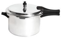 Prestige - Sleek and Simple - 6L Pressure Cooker - Medium Dome - Induction Suitable - Accessories Included