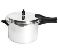 Prestige - Sleek and Simple - 8L Pressure Cooker - Medium Dome - Induction Suitable - Accessories Included