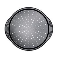 Prestige - Aerolift - 12 Inch pizza oven tray - Non stick - Cushion Base - Fridge Freezer and Dishwasher Safe - Carbon Steel - 31 x 31 x 2 cm