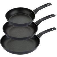 Prestige 9 X Tougher Frying Pan Dishwasher Safe Non Stick Cookware - Pack of 3