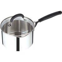 Prestige Made to Last Straining Saucepan, Stainless Steel, Induction, 20cm/2.8L