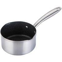 Prestige Scratch Guard Milk Pan in Stainless Steel Induction Cookware - 14 cm