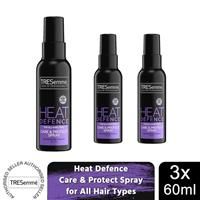 Tresemme Heat Defence Spray Care & Protect Hair Spray for All Hair Types, 3x60ml