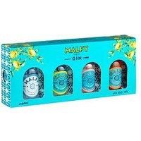 Malfy Italian Gin Miniatures Gift Box Selection, 4 x 5cl (Packaging may vary)