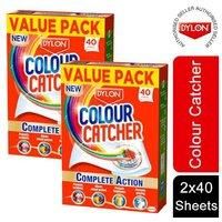 Dylon Colour Catcher Complete Action Laundry Sheets, 40 Sheets