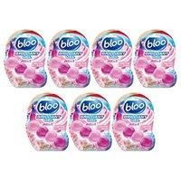 Bloo Brilliant Gel All in 1 Toilet Rim Block Cleaner, Spring Rain Fresh Scent, for All-Around Cleanliness, Long Lasting Freshness and Brilliant Shine (Pack of 2)