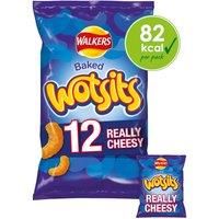 Walkers Wotsits Really Cheesy Multipack Snacks 12x16.5g