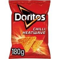 Doritos Chilli Heatwave Tortilla Chips Sharing Bag, 180 g