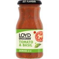 Loyd Grossman Tomato & Basil Sauce 350g